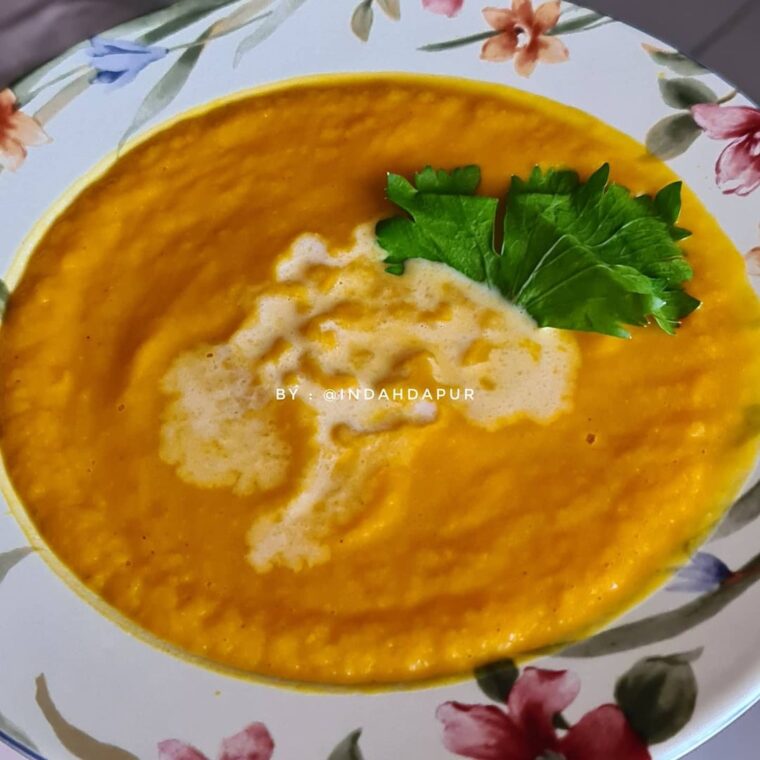 Resep Simple Pumkin Soup Dari indahdapur