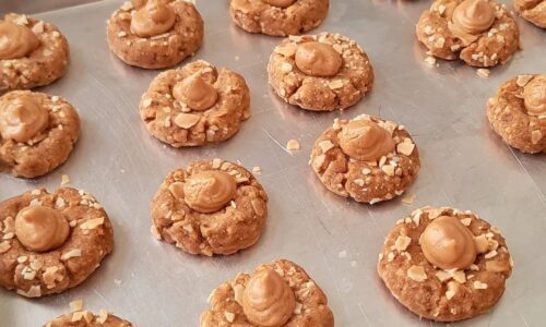 Skippy Almond Cookies - Kue dari Gula Palem