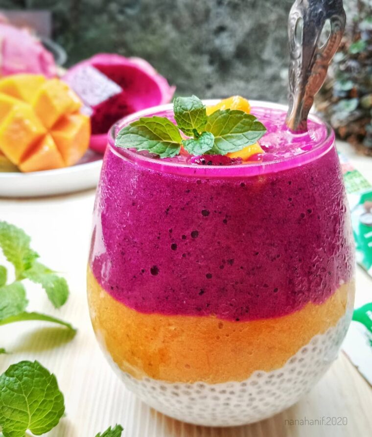 Resep Smoothie With Chia Pudding Dari nana_hanif7