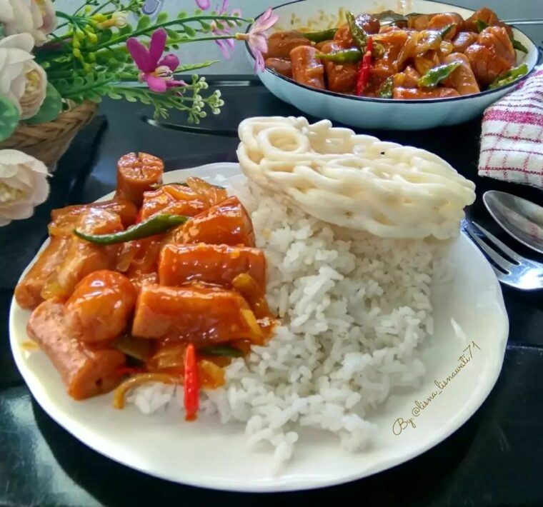 Resep Sosis Pedas Asam Manis Dari lisna_lisnawati71
