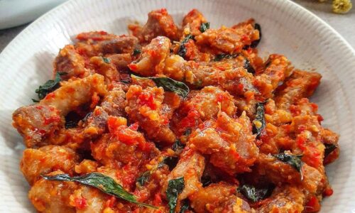Spicy Meat With Thai Basil