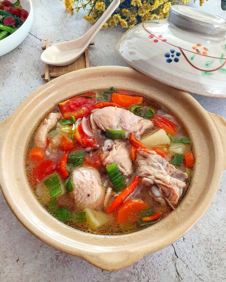 Resep Sup Ayam Ala Thai Dari yscooking