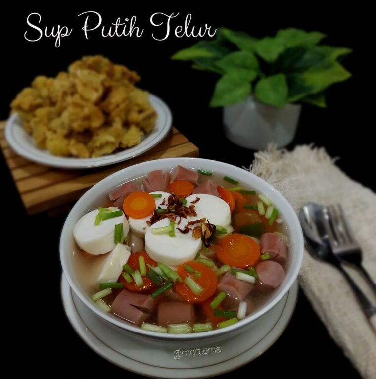 Resep Sup Putih Telur Dari mgrt.erna