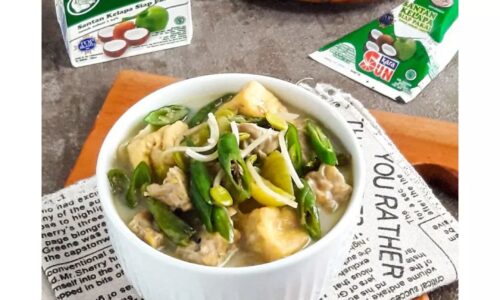 Tahu Cabe Ijo Santan