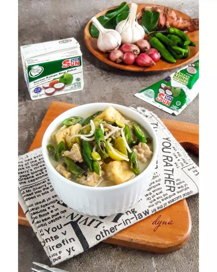 Resep Tahu Cabe Ijo Santan Dari dapur_dyna