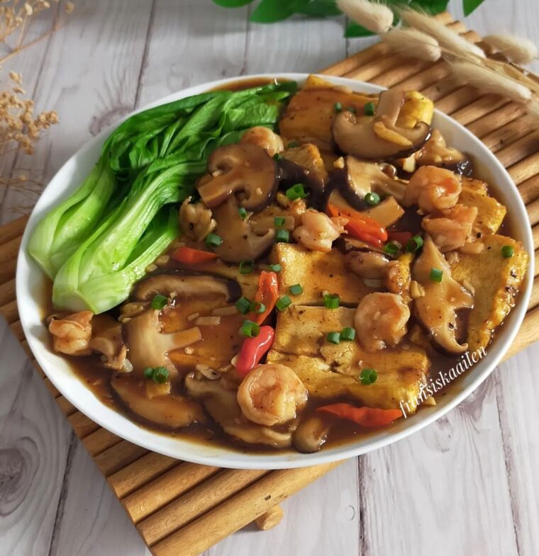 Resep Tahu Jamur Saus Lada Hitam Dari fransiskaailen