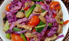 Resep Tumis Campur Kol Ungu Dari kina.nrl