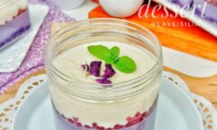 Resep Ube Sago Milky Cheese Dessert Dari laysisilia
