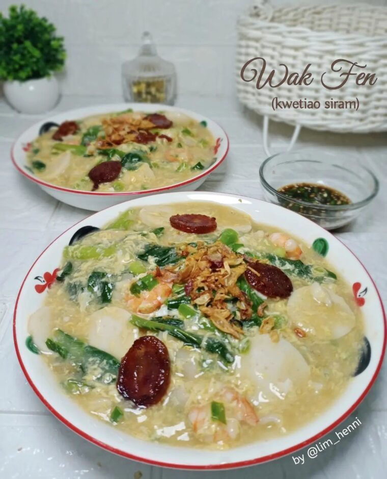 Resep Wak Fen (Kwetiao Siram) Dari lim_henni