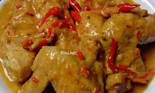 Ayam Bumbu Kuning Kuah Santan