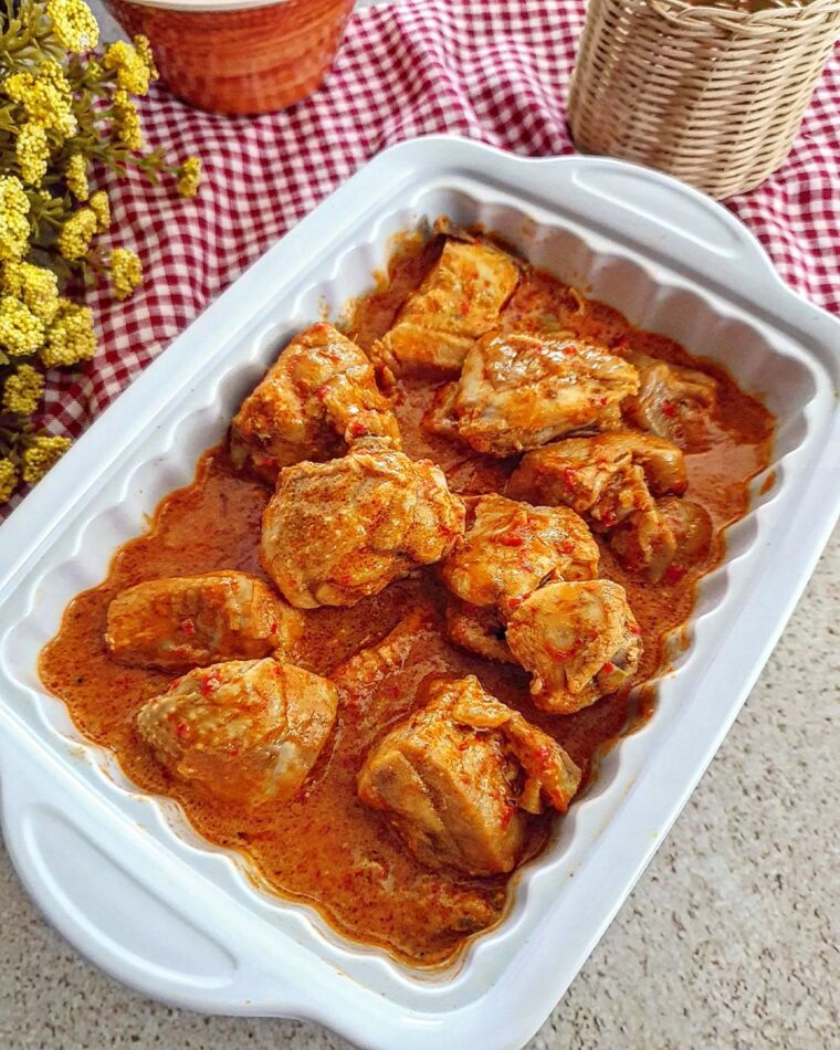 Resep Ayam Santan Pedas Dari yscooking