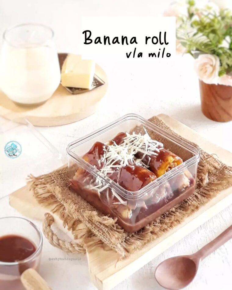 Resep Banana Roll Vla Milo Dari evhyhandayani2