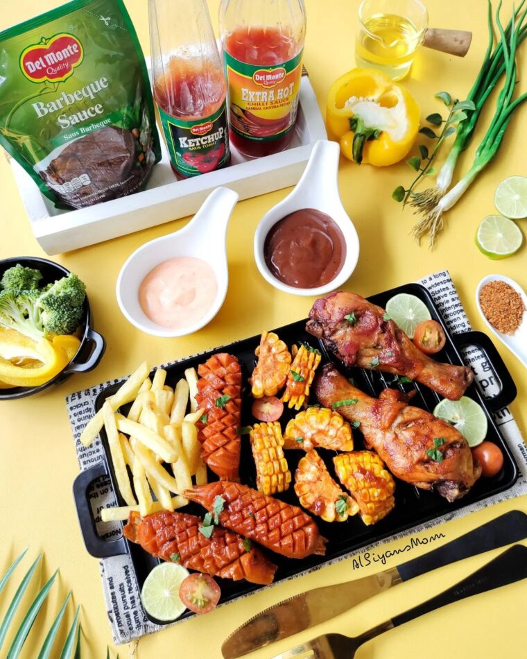 Resep Barbeque Platter Del Monte Dari albiyansmom