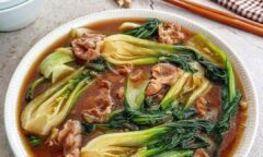 Resep Bokchoy Cah Sapi Dari yscooking