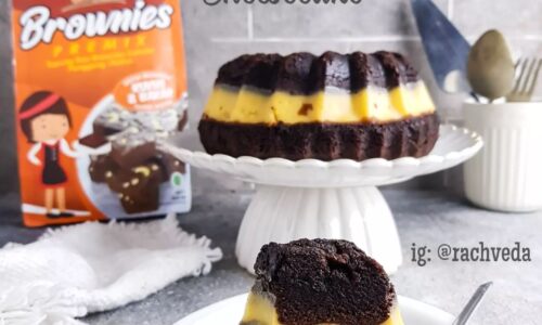 Brownies Kukus Cheesecake