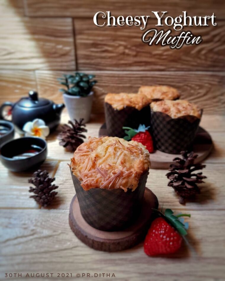 Resep Cheesy Yoghurt Muffin Dari pr.ditha