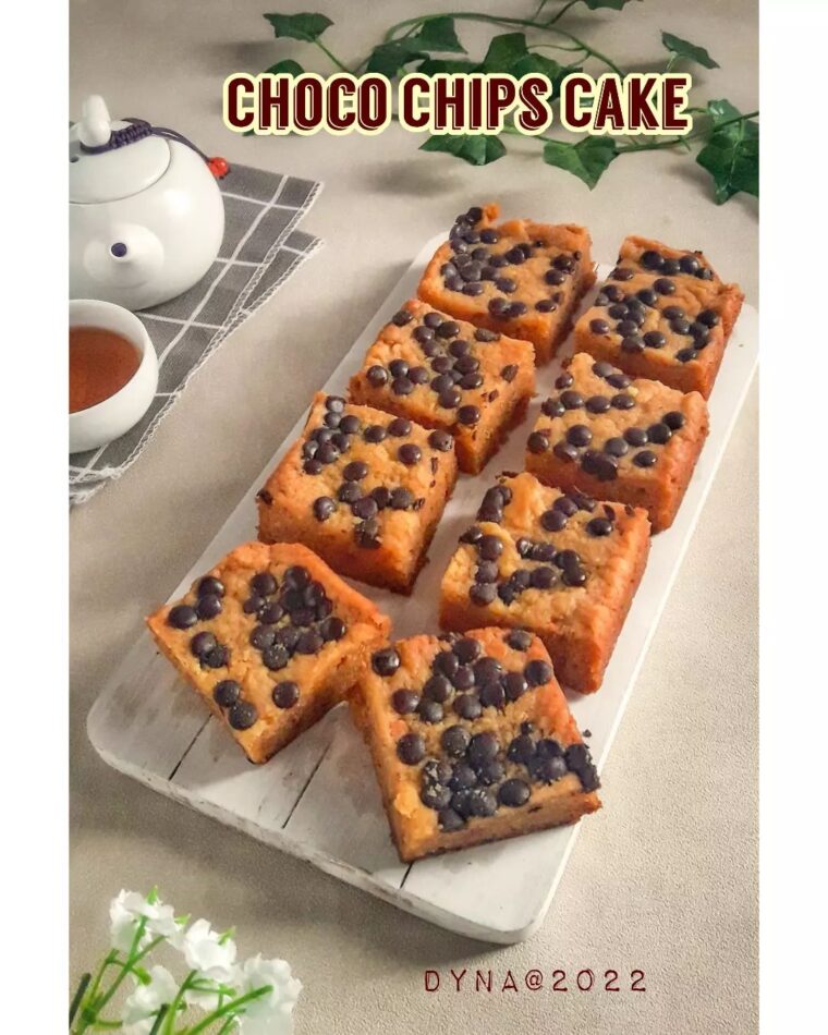 Resep Choco Chips Cake Dari dapur_dyna