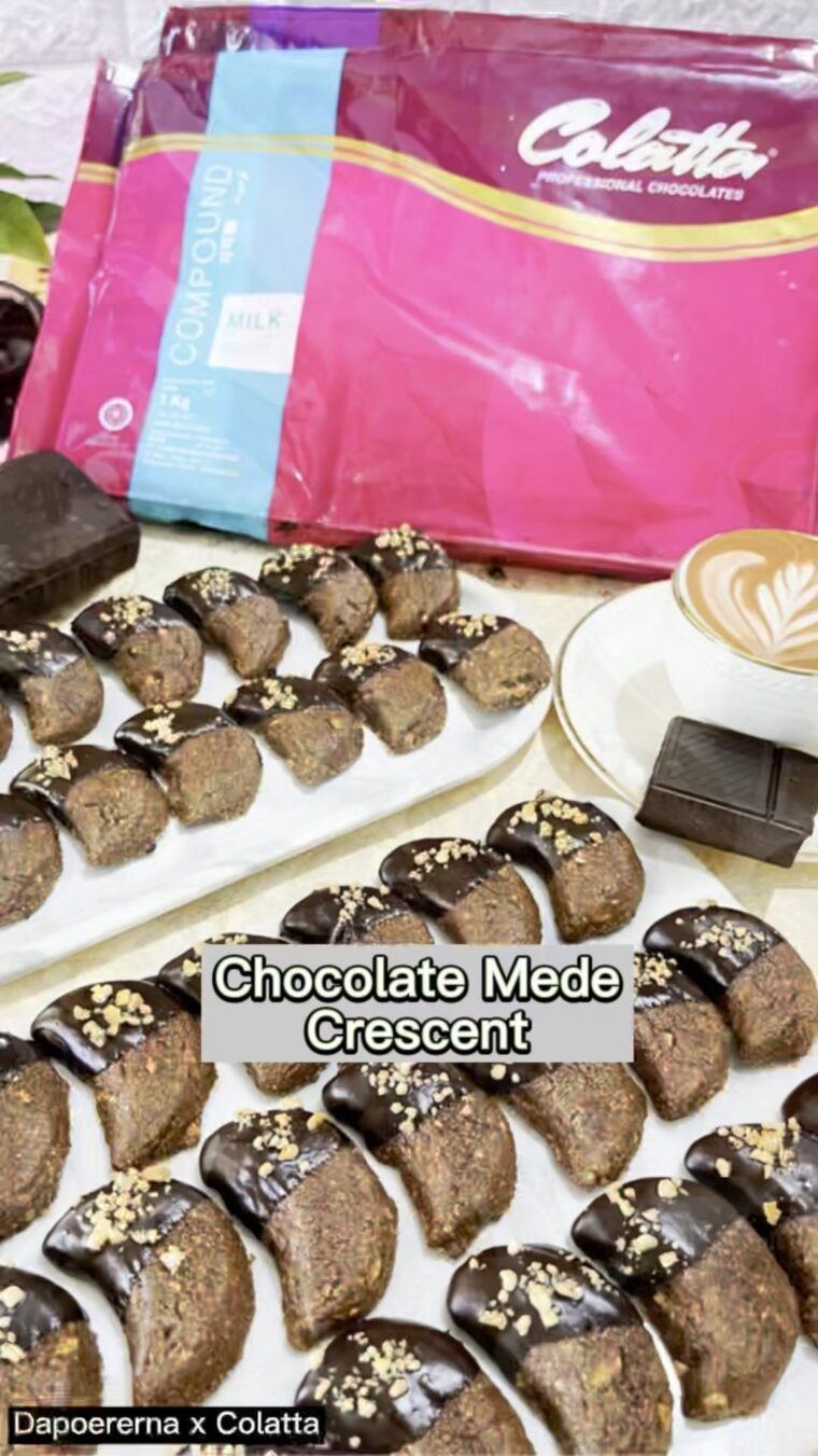 Resep Chocolate Mede Crescent Dari dapoererna
