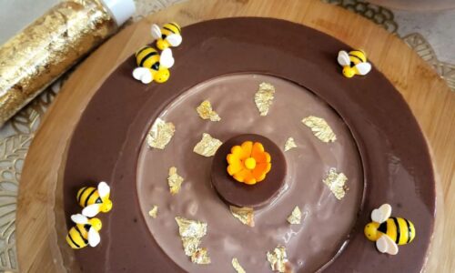 Chocolate Pudding With Choco Sauce