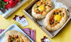 Resep Egg Pizza Boat Dari albiyansmom