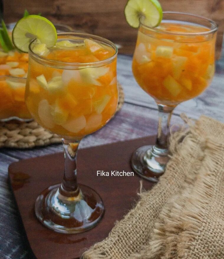 Resep Es Buah Coktail Dari fika_ummurafkanz
