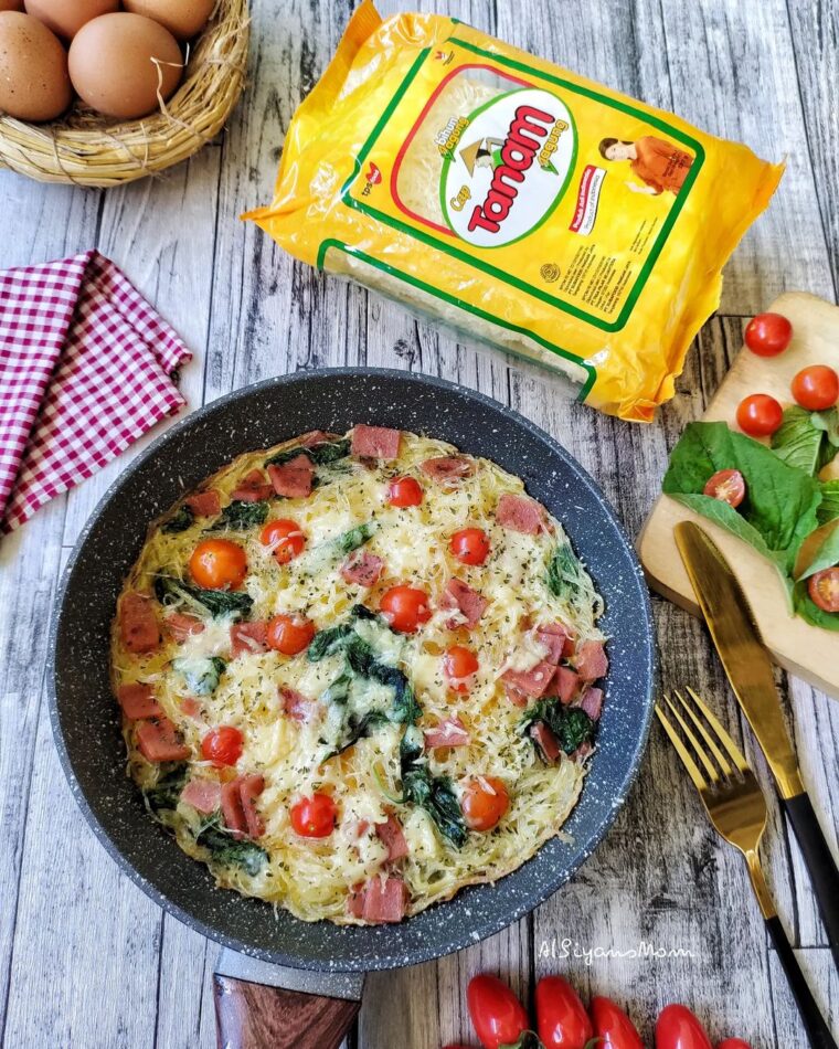 Resep Fritata Bihun Jagung Dari albiyansmom