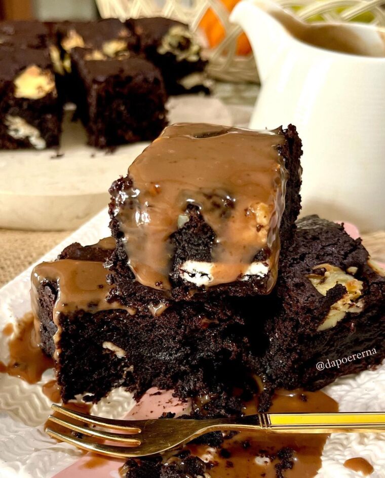 Resep Fudgy Brownie Dari dapoererna