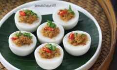 Resep Gandus Topping Abon Dari malichatun88
