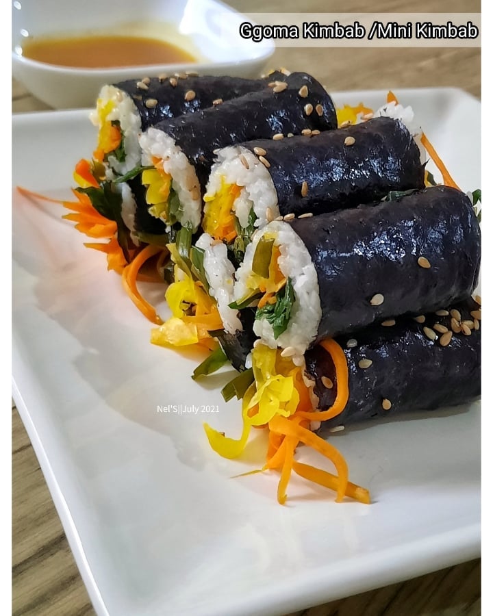 Resep Ggoma Kimbab / Mini Kimbab Dari rachelviann