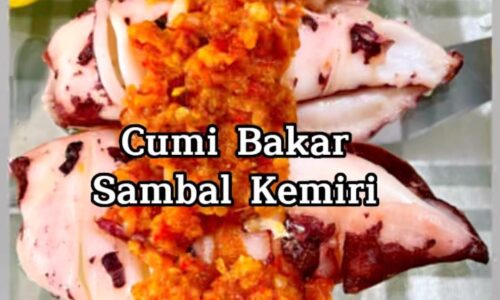 Ikan & Cumi Bakar Sambal Kemiri