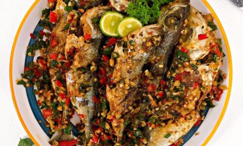 Ikan Kembung Goreng Cabe