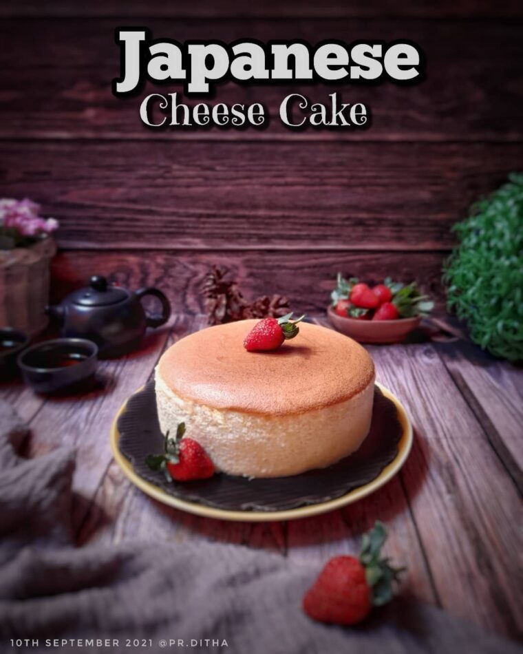 Resep Japanese Cheese Cake Dari pr.ditha