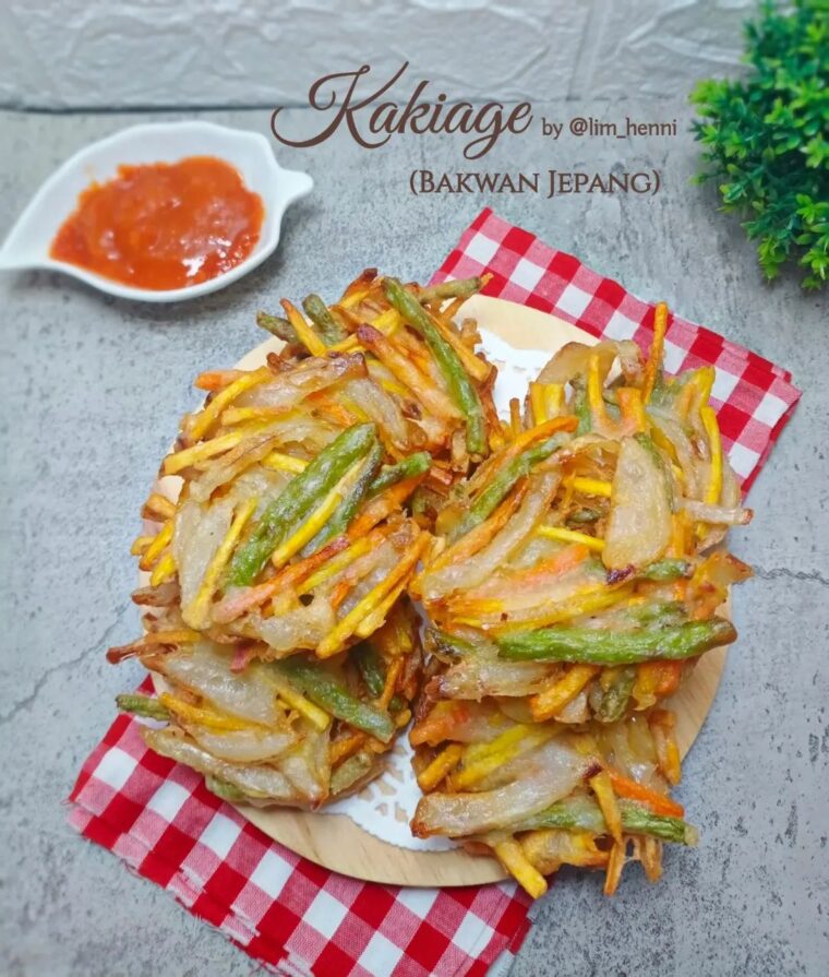 Resep Kakiage Dari lim_henni