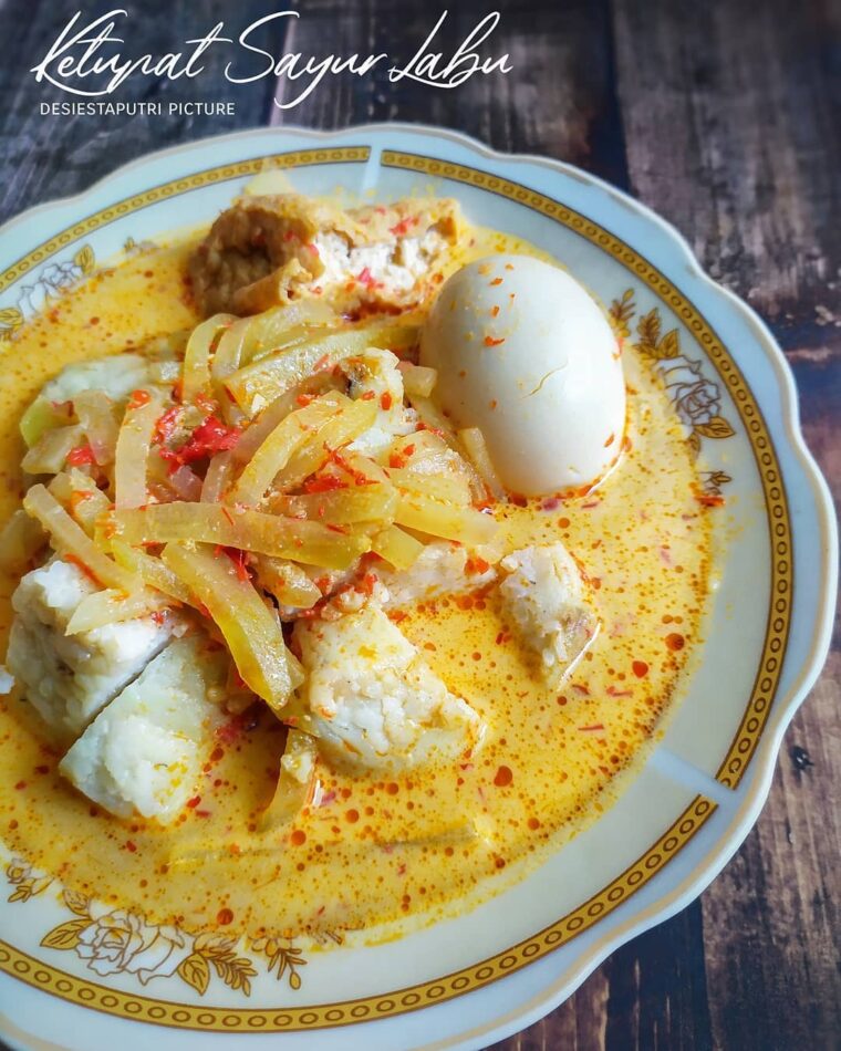 Resep Ketupat Sayur Labu Dari desiestapp