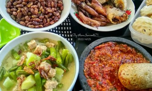 Lodeh Buncis Labu Siam Tempe