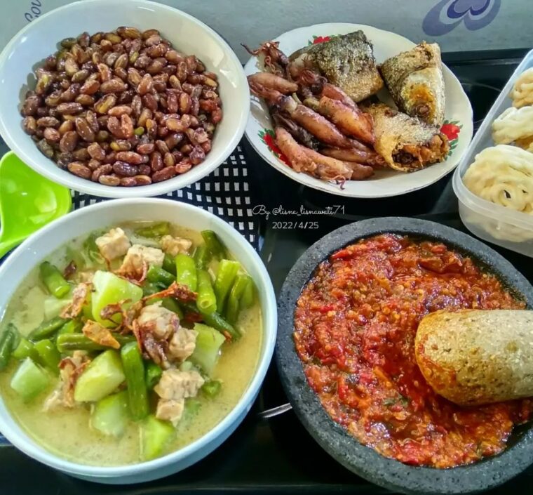 Resep Lodeh Buncis Labu Siam Tempe Dari lisna_lisnawati71