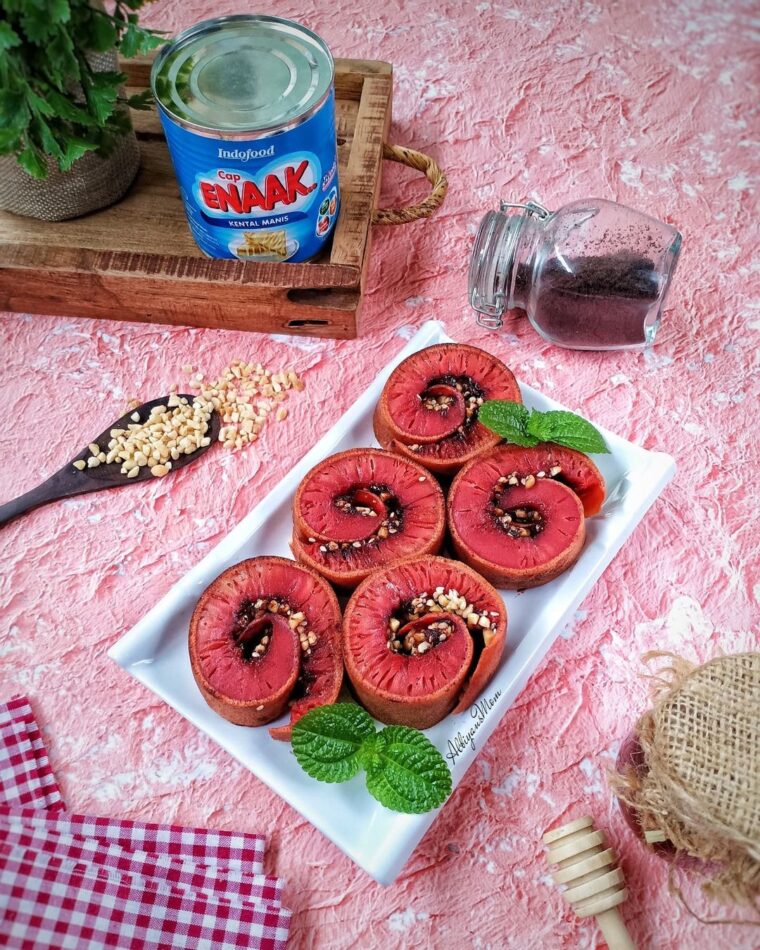 Resep Martabak Gulung Redvelvet Dari albiyansmom