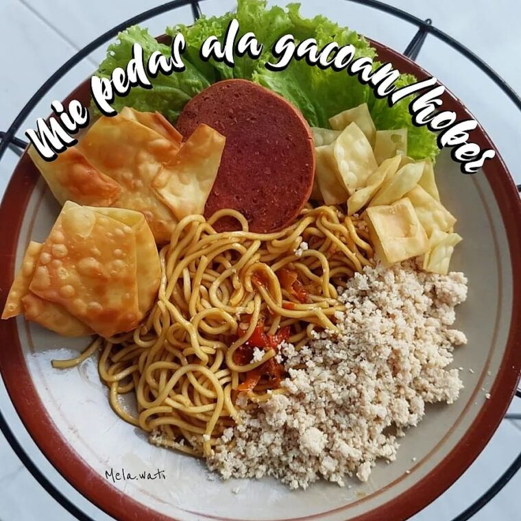 Resep Mie Iblis Ala Gacoan Dari mela.wati