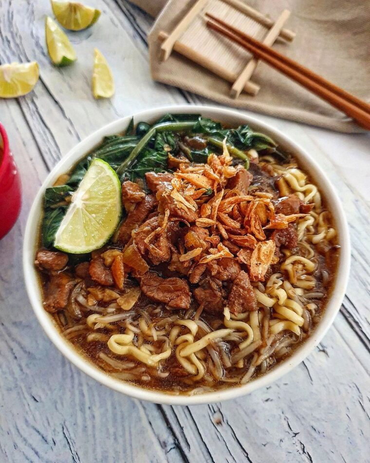 Resep Mie Kangkung Dari yscooking