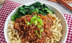 Resep Mie Siram Manis Daging Cincang Dari yscooking
