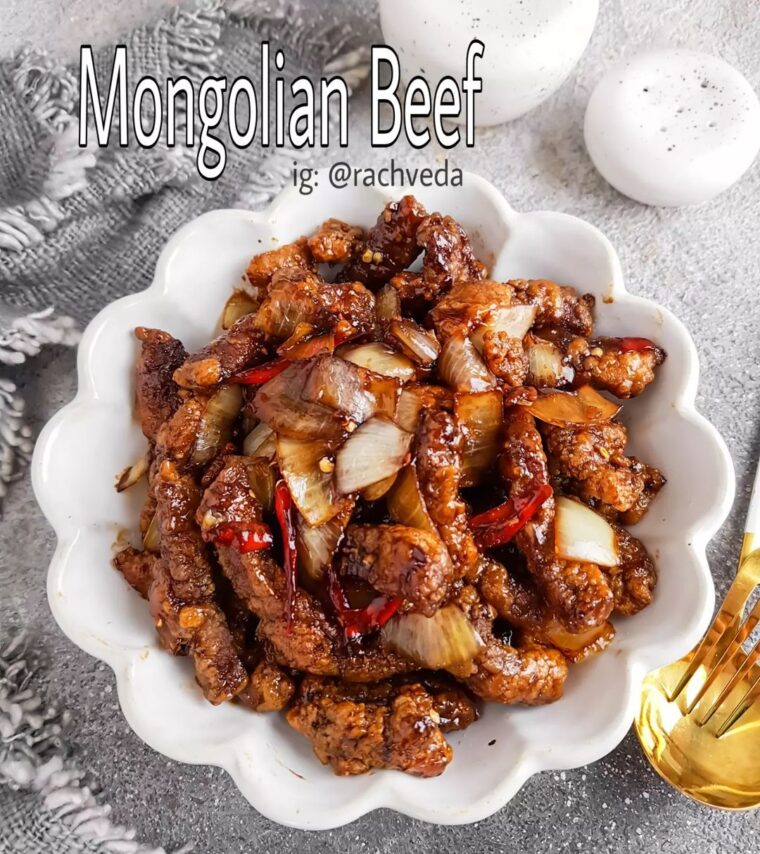 Resep Mongolian Beef Dari rachveda