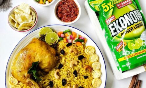 Nasi Biryani Ayam - Masakan dari Kismis