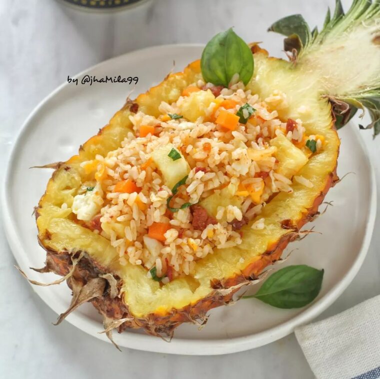 Resep Nasi Goreng Kornet Nanas Dari jhamila99