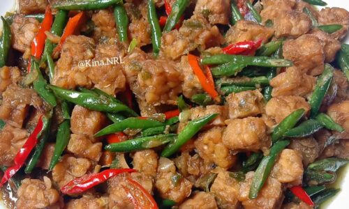 Oseng-oseng Kacang Panjang Tempe