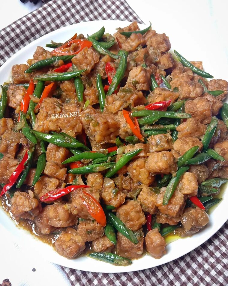 Resep Oseng-oseng Kacang Panjang Tempe Dari kina.nrl