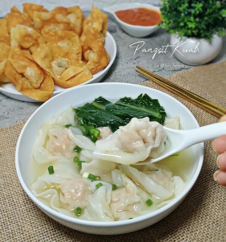 Resep Pangsit Kuah Dari lim_henni
