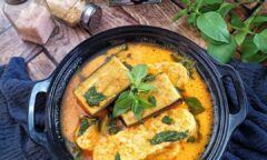 Resep Pecel Santan Tempe Terong Dari albiyansmom
