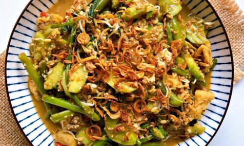 Pecel Sayuran - Masakan dari Kecambah
