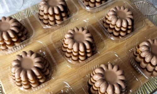 Puding Coffee With Choco Vla