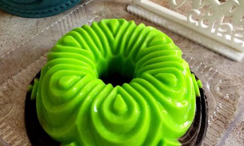 Puding Lumut Butter Coklat